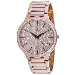 Christian Van Sant Alessia Quartz Rose Gold Dial Ladies Watch CV0294A