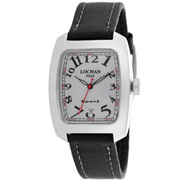 Locman Classic Quartz White Dial Ladies Watch 488AG