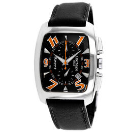 Locman Classic Chronograph Quartz Black Dial Mens Watch 484bknor