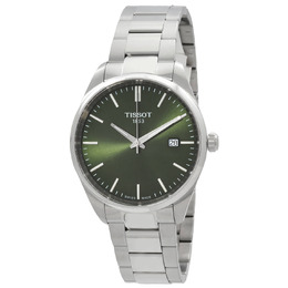 Tissot PR 100 Quartz Green Dial Mens Watch T1504101109100