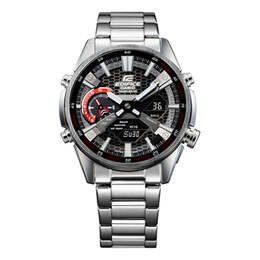 Часы Casio Edifice Analog Watch 'Silver Black', цвет silver ecb-s100yd-1apr-person | silver