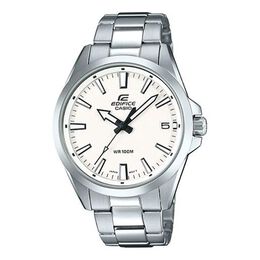 Часы Casio EDIFICE Series Leisure Fashion Men s Quartz Waterproof Mens Silver Analog, цвет silver efv-100d-7av | silver