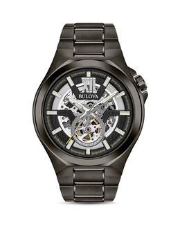 Автоматические часы, 46 мм Bulova, цвет Gray 2707465 | gray