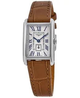 Longines DolceVita Silver Dial Leather Strap Women's Watch l5.255.4.71.4