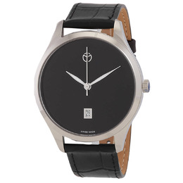Mathey-Tissot Urban Quartz Black Dial Mens Watch h411nm