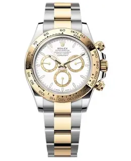 Rolex Cosmograph Daytona M126503-0001 Men's Watch Yellow Rolesor 40mm White Dial