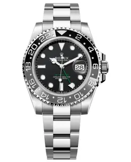 New Authentic Rolex GMT Master II "Bruce Wayne", Black Dial Steel Men's Watch M126710GRNR-0004