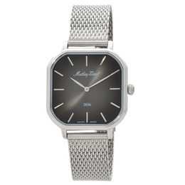 Mathey-Tissot Monsoon Square Quartz Black Dial Ladies Watch d7917an