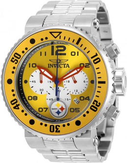 Invicta NFL Pittsburgh Steelers Chronograph Quartz Mens Watch Model: 30281