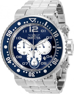 Invicta NFL Indianapolis Colts Chronograph Quartz Mens Watch - Model: 30268