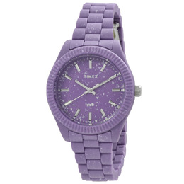 Timex Legacy Ocean Quartz Purple Dial Ladies Watch TW2V77300 tw2v77300jr