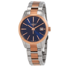 Longines Conquest Classic Quartz Blue Dial Ladies Watch l2.386.3.92.7