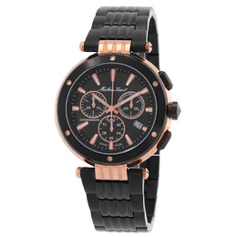 Mathey-Tissot Neptune Chrono Chronograph Quartz Black Dial Mens Watch h912chnr