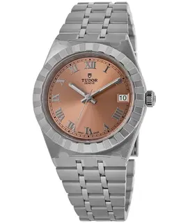Tudor Royal Automatic Salmon Dial Steel Women's Watch M28400-0009