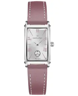 Hamilton American Classic Ardmore Small Silver Dial Leather Strap Women's Watch H11221814