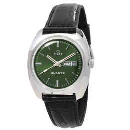 Timex Q Timex 1978 Quartz Green Dial Mens Watch TW2W44700ZV