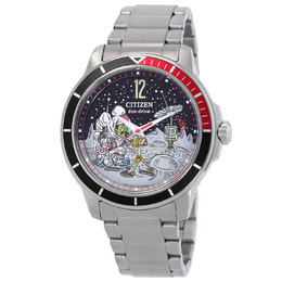 Citizen Mickey Astronaut Eco-Drive Mens Watch AW1709-54W