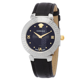 Versace Daphnis Quartz Black Dial Ladies Watch v16020017