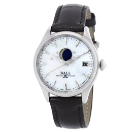 Ball Trainmaster Automatic White Mother of Pearl Dial Ladies Watch NL3082D-LJ-WH