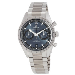 Omega Speedmaster 57 Chronograph Hand Wind Blue Dial Mens Watch 332.10.41.51.03.001