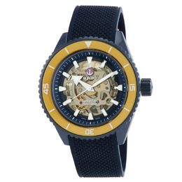 Rado Limited Edition Captain Cook Skeleton Automatic Mens Watch - r32152208