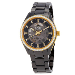 Rado HyperChrome Automatic Diamond Black Dial Unisex Watch - Model R32157152