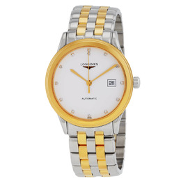 Longines Flagship Automatic Diamond White Dial Mens Watch L49843277 l4.984.3.27.7
