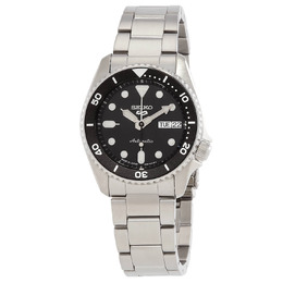 Seiko 5 Sports GMT Automatic Black Dial Unisex Watch srpk29