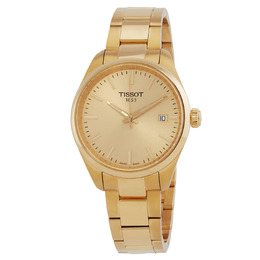 Tissot PR100 - Ladies Quartz Watch with Champagne Dial (Model: t1502103302100)