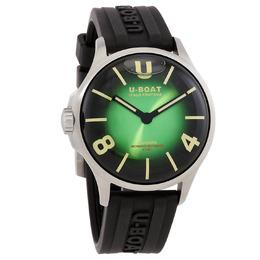 U-boat Darkmoon Quartz Green Dial Mens Watch 9502