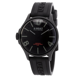 U-boat Darkmoon Quartz Black Dial Mens Watch 9545