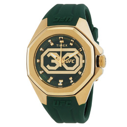 Timex UFC Pro 30th Anniversary Mens Quartz Green Dial Watch, SKU TW2V90100JR