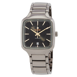 Rado True Square Automatic Grey Dial Unisex Watch - R27077102
