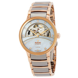 Rado Centrix Automatic Open Heart Diamond Unisex Watch, Art. No. r30028912