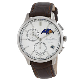 Mathey-Tissot Edmond G10 Chronograph Quartz White Dial Mens Watch h1886rchai