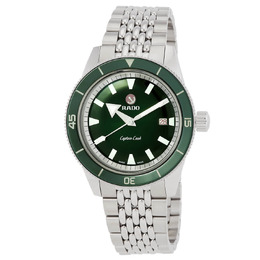 Rado Captain Cook Automatic Green Dial Mens Watch r32505313