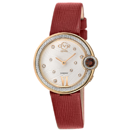Gevril Perugia GV2 White Dial Ladies Watch (Art: 14704)
