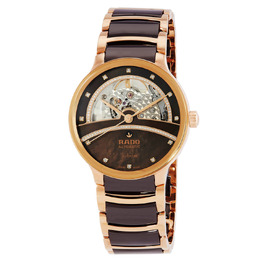 Rado Centrix Automatic Open Heart Diamond Ladies Watch r30029942