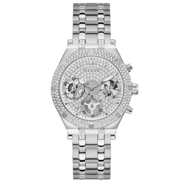 Guess GW0440L1 Silver Tone Multi-Function Ladies Watch