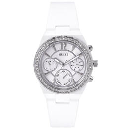 Guess Classic Silver-tone Dial Ladies Watch GW0697L1