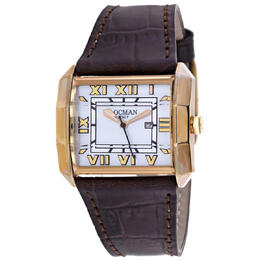 Locman Classic Silver-tone Dial Ladies Watch 233mopwh/br le