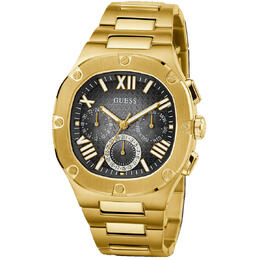 Guess Gold Tone Multi-Function Analog Watch with Date, GW0572G2