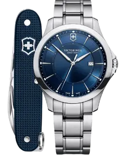 Victorinox Swiss Army Alliance Men's Watch 241910.1 Blue Dial Steel