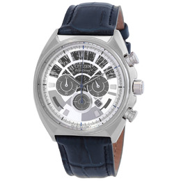 Citizen Millennium Falcon Chronograph Eco-Drive Silver Dial Mens Watch CA4281-00W