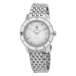 Rado Captain Cook White Dial Ladies Watch r32500718