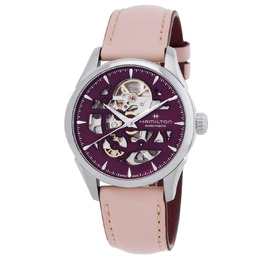 Hamilton Jazzmaster Automatic Purple Dial Ladies Watch h32265801