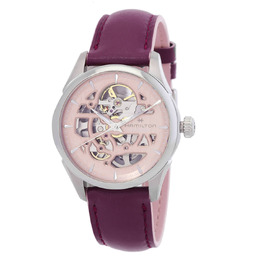 Hamilton Jazzmaster Skeleton Automatic Pink Dial Ladies Watch h32265870