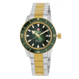 Rado Captain Cook Automatic Green Dial Mens Watch R32138303