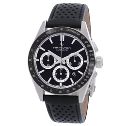 Hamilton Jazzmaster Performer Chronograph Automatic Black Dial Mens Watch h36606730