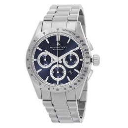 Hamilton Jazzmaster Performer Autochrono H36616140 Blue Dial Watch